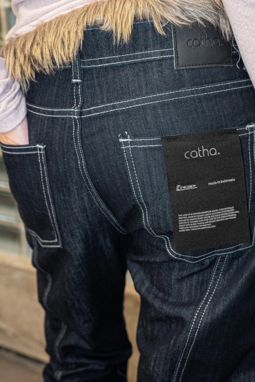 Eclipse Line Up Flare Jeans - Catha