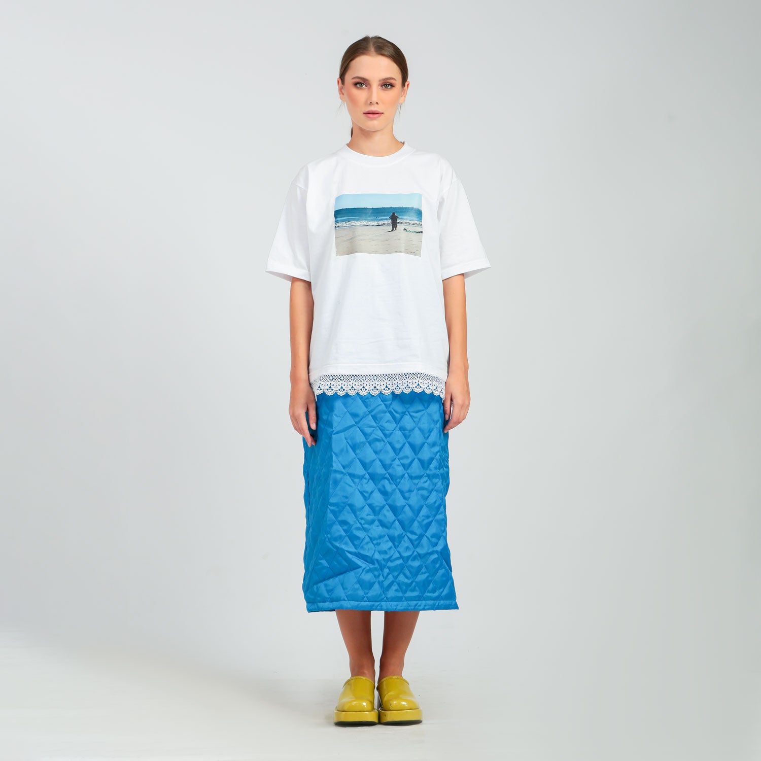 Jimbaran White T-Shirt - Tuff Puff