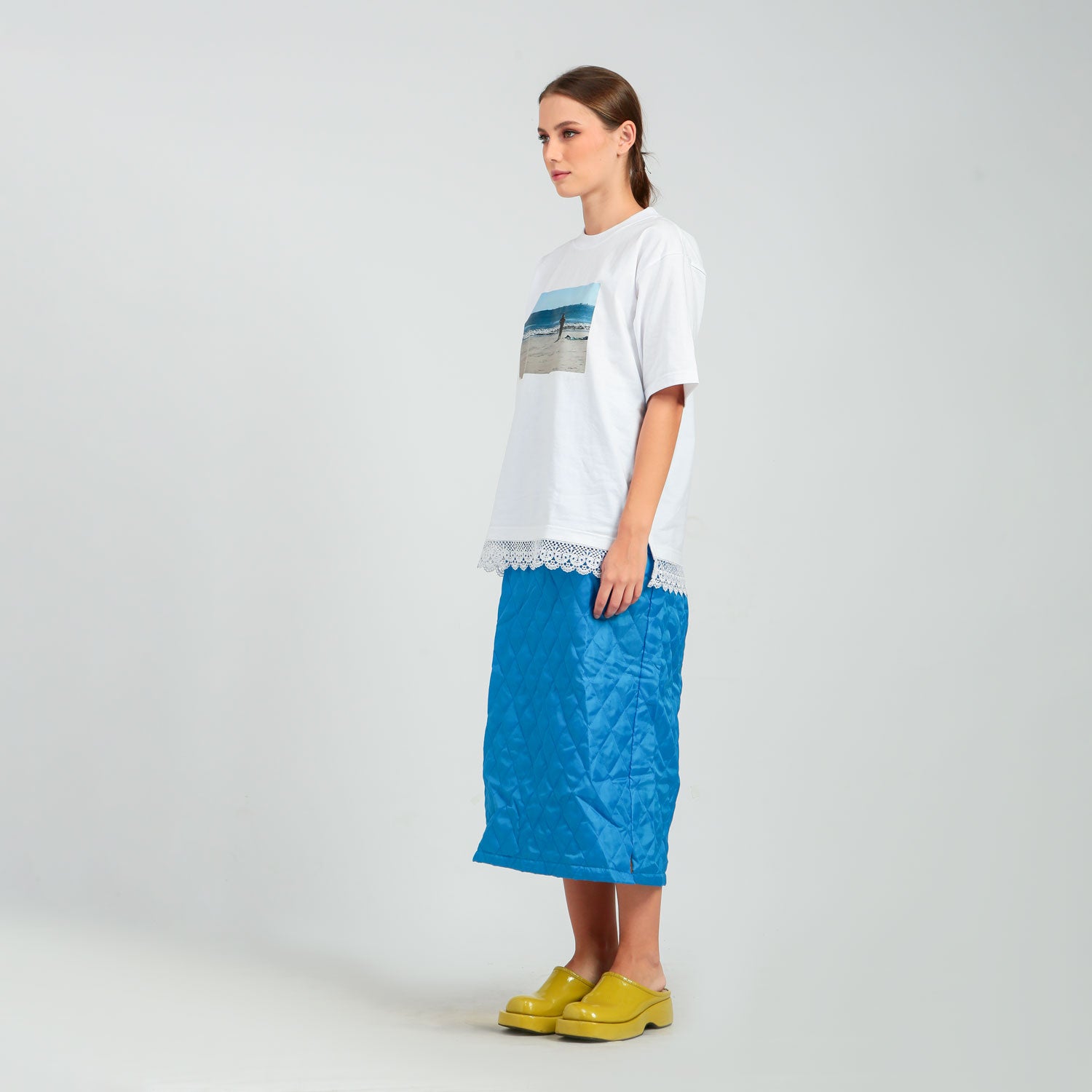 Jimbaran White T-Shirt - Tuff Puff