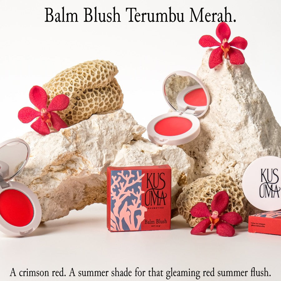 Balm Blush Terumbu Merah - Kusuma