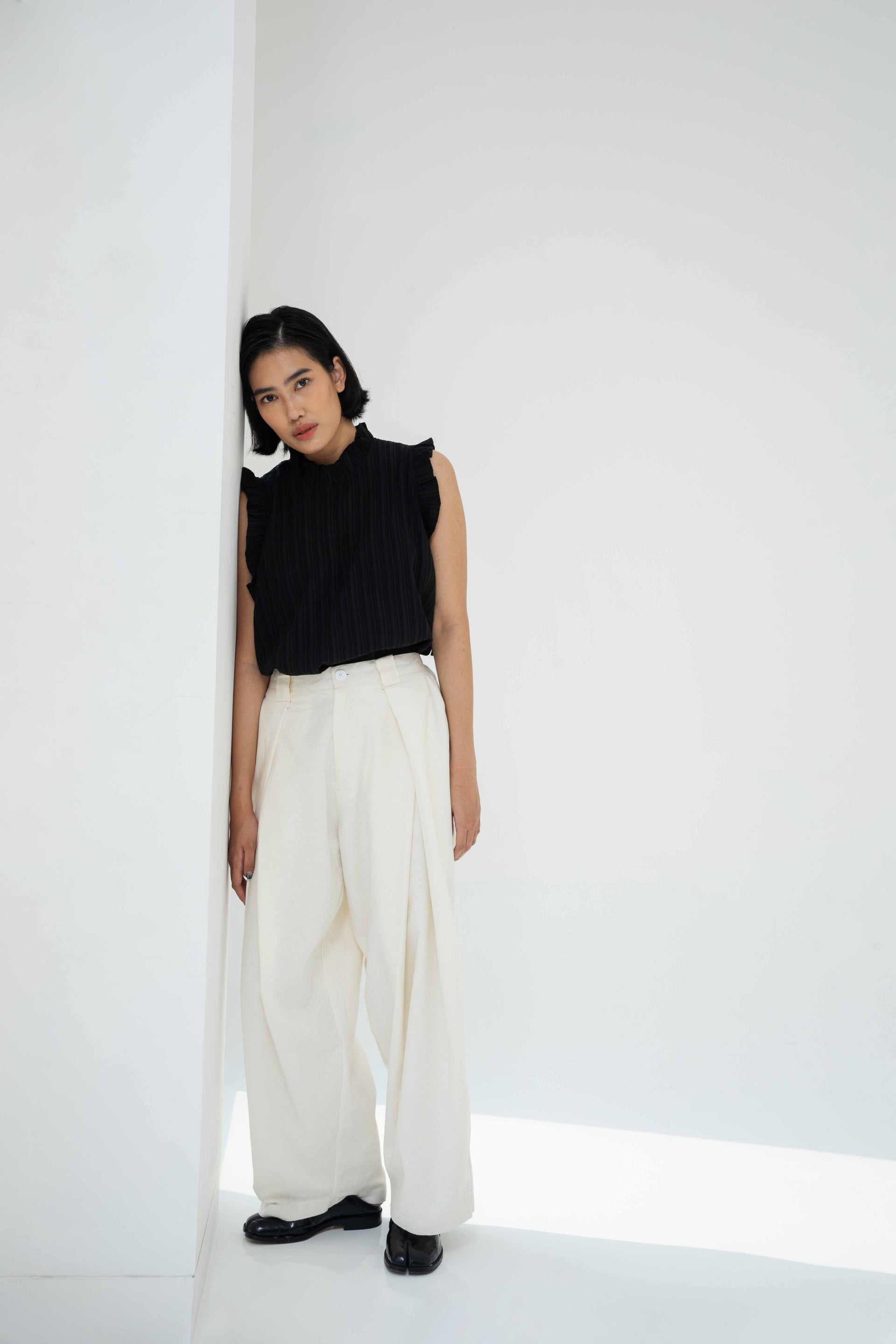 Alika Karis Blouse Black - Morningsol