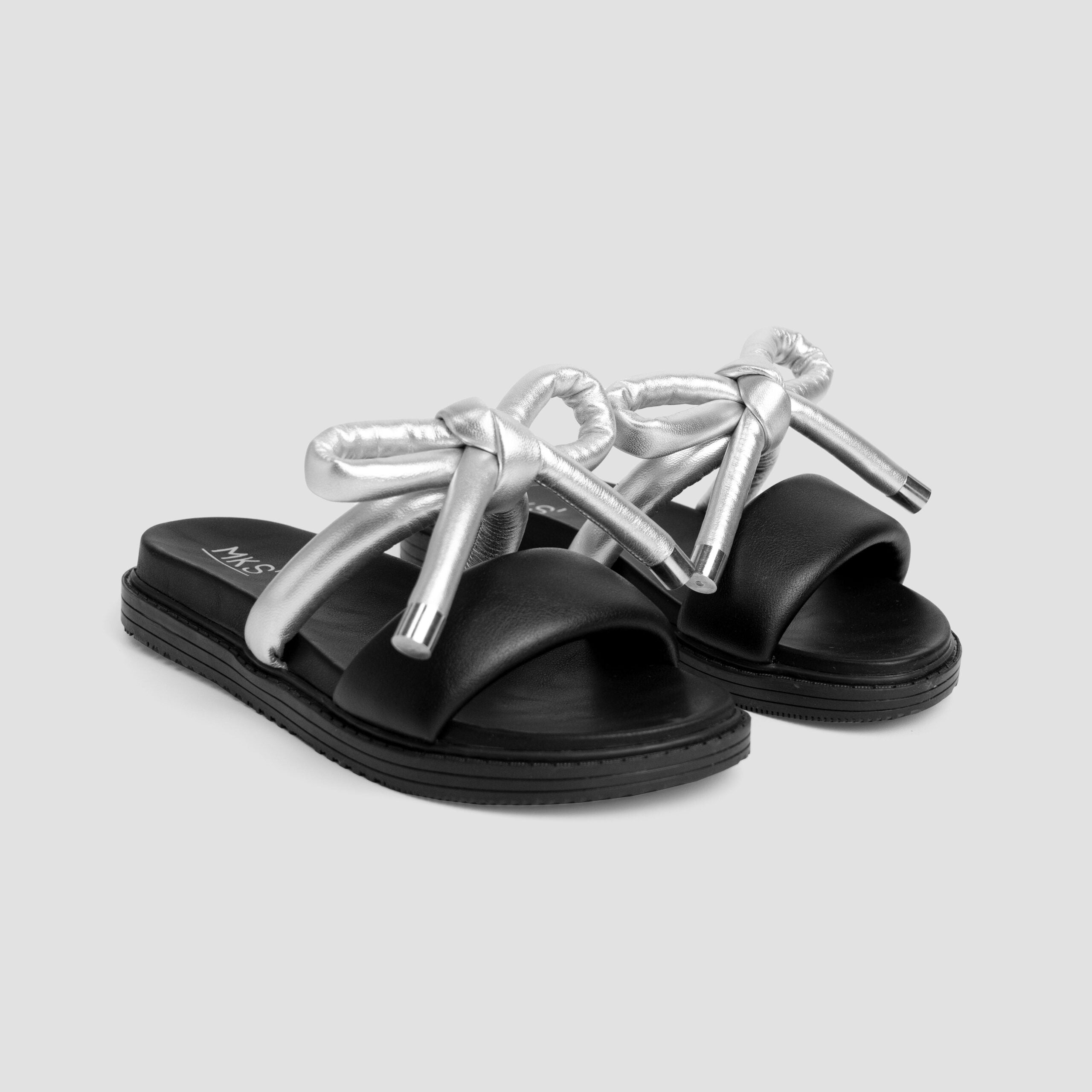 Marcelli Black White - Mks Shoes