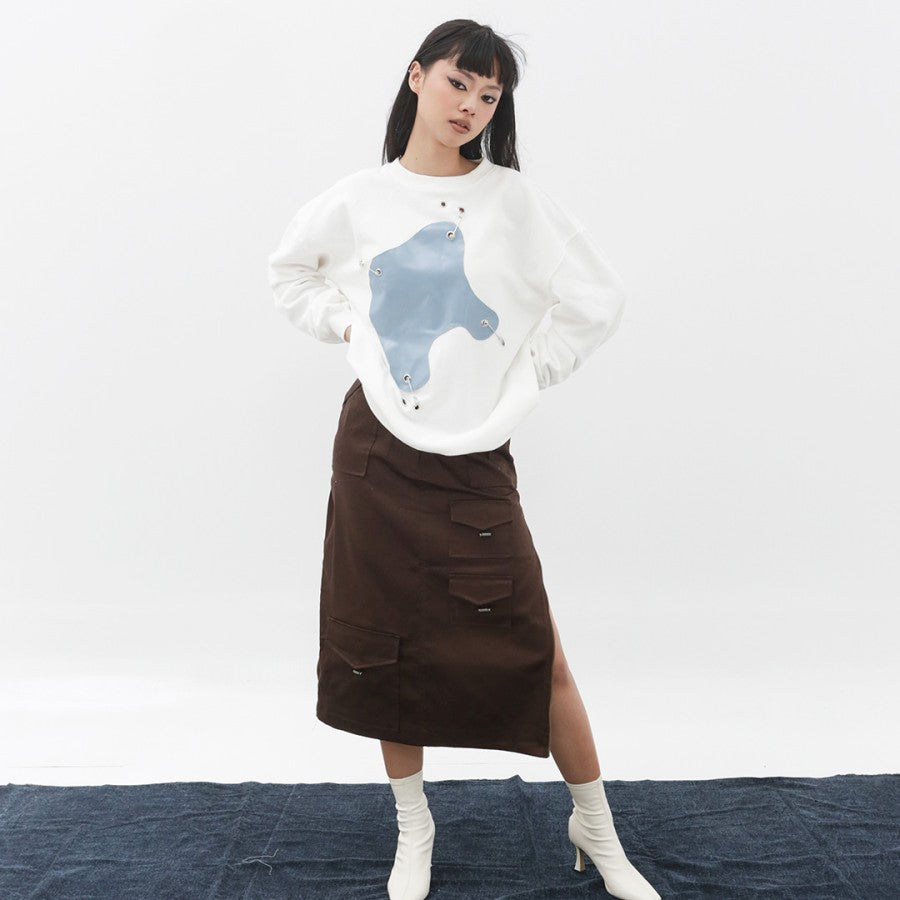 Rick Cargo Skirt Brown - Reise