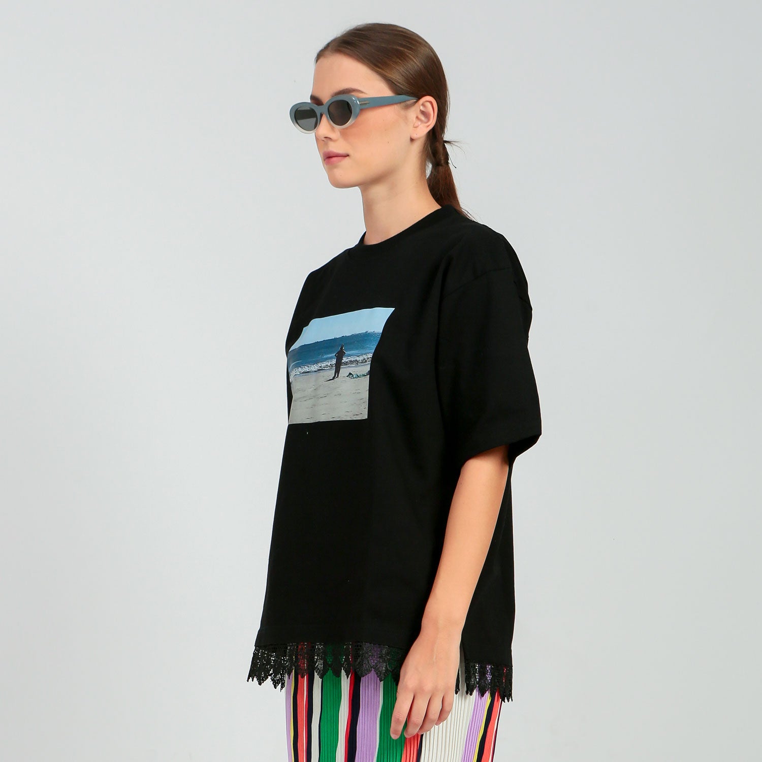 Jimbaran Black T-Shirt - Tuff Puff