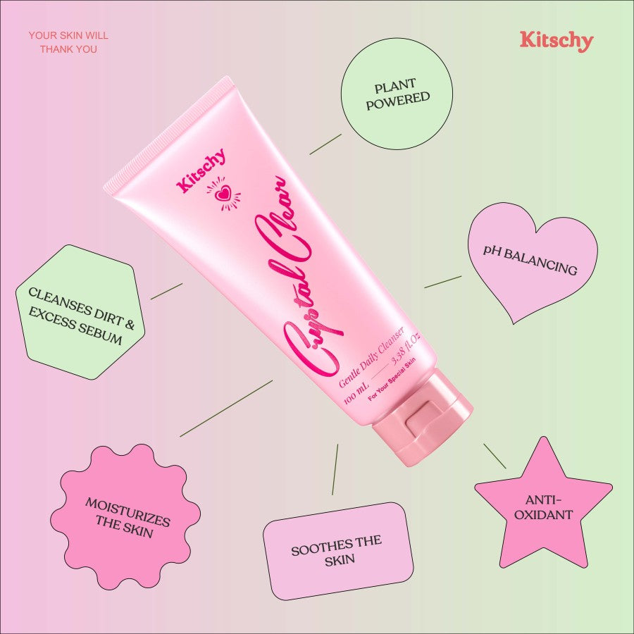 Crystal Clear Gentle Daily Cleanser - Kitschy