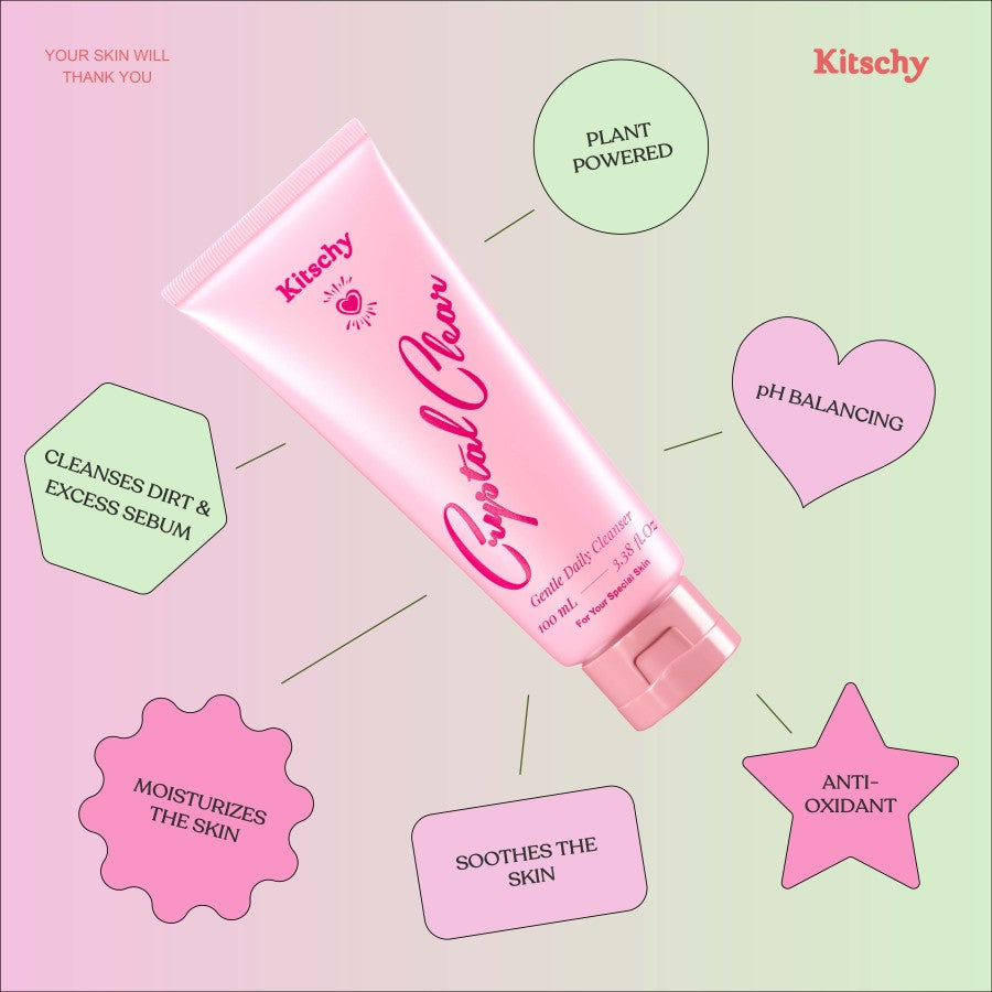 ​Crystal Clear Gentle Daily Cleanser - Kitschy