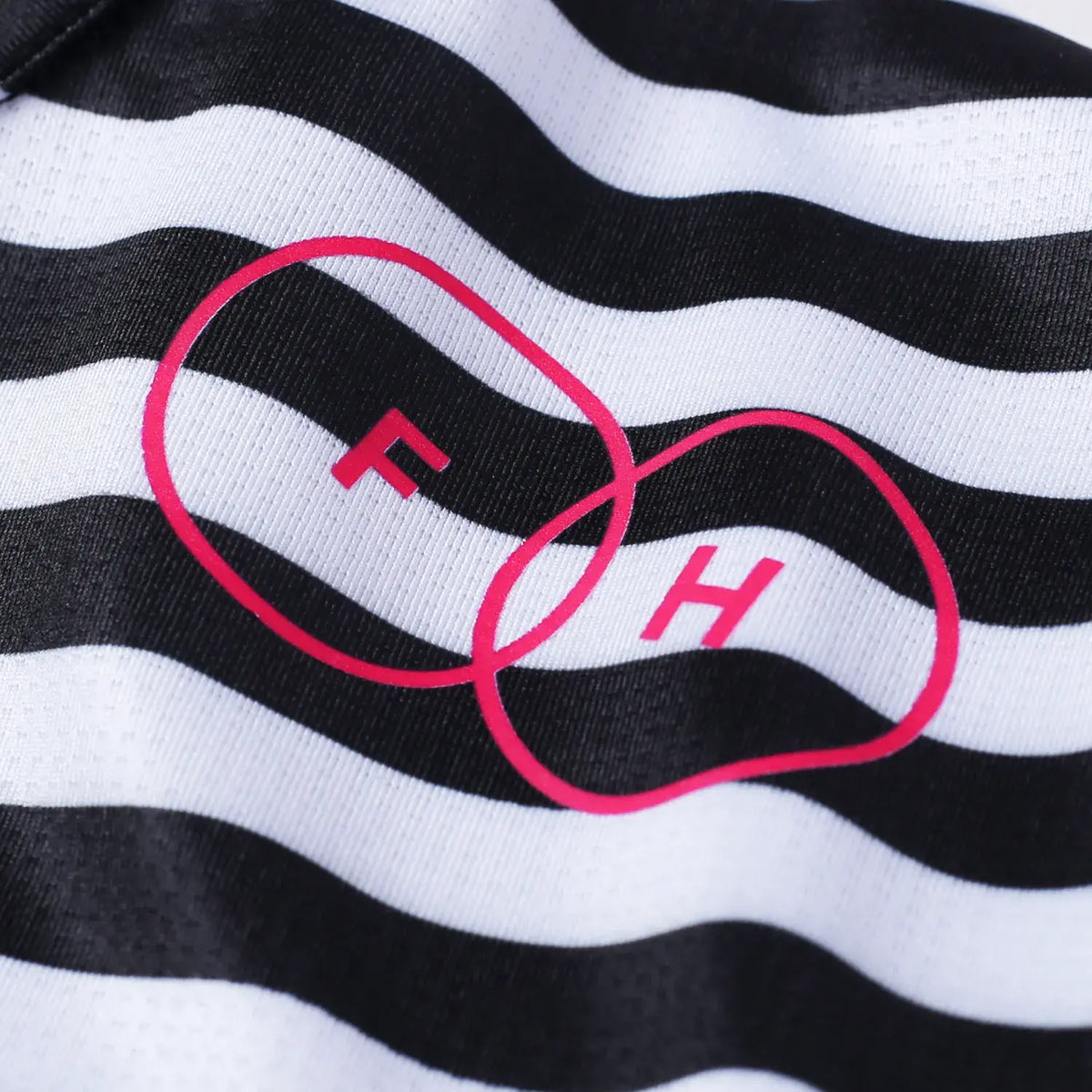 Drew LongSleeve Stripe White Black - Capslock Forher