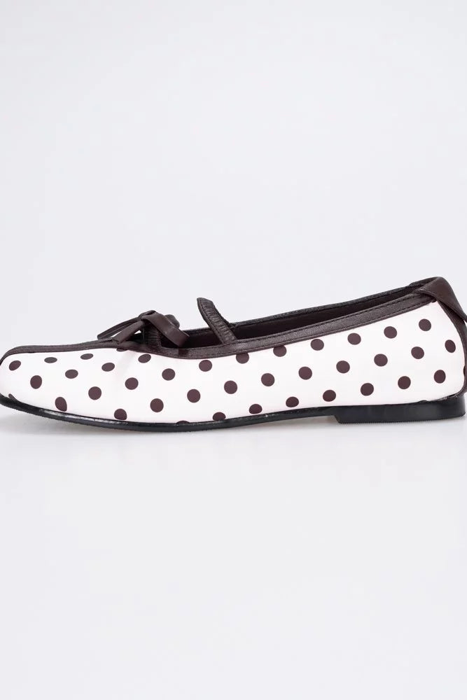 Ally Polkadot Pink Brown - Mar & Ma