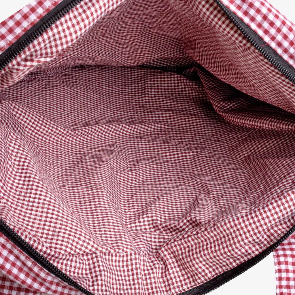 Ame Tome Bag Bag Plaid Red - Tome Ame