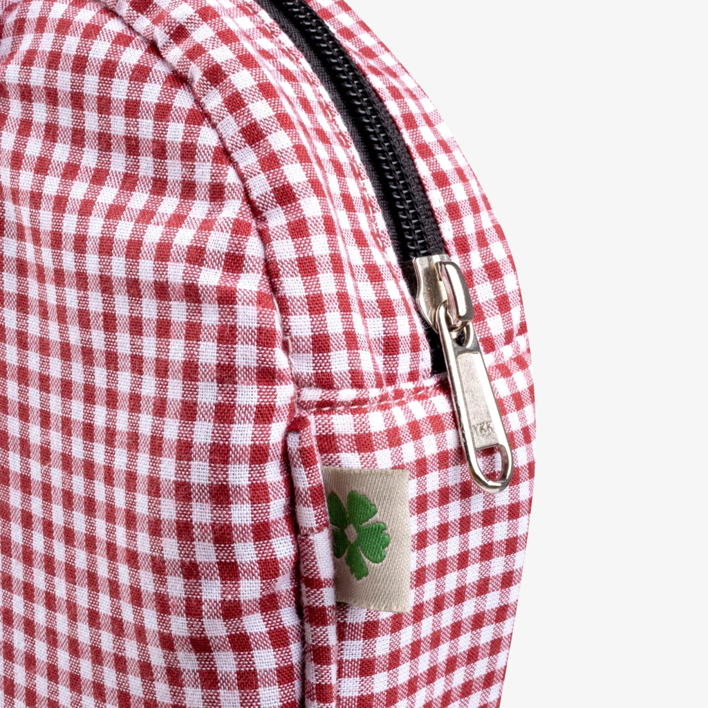 Ame Tome Bag Bag Plaid Red - Tome Ame