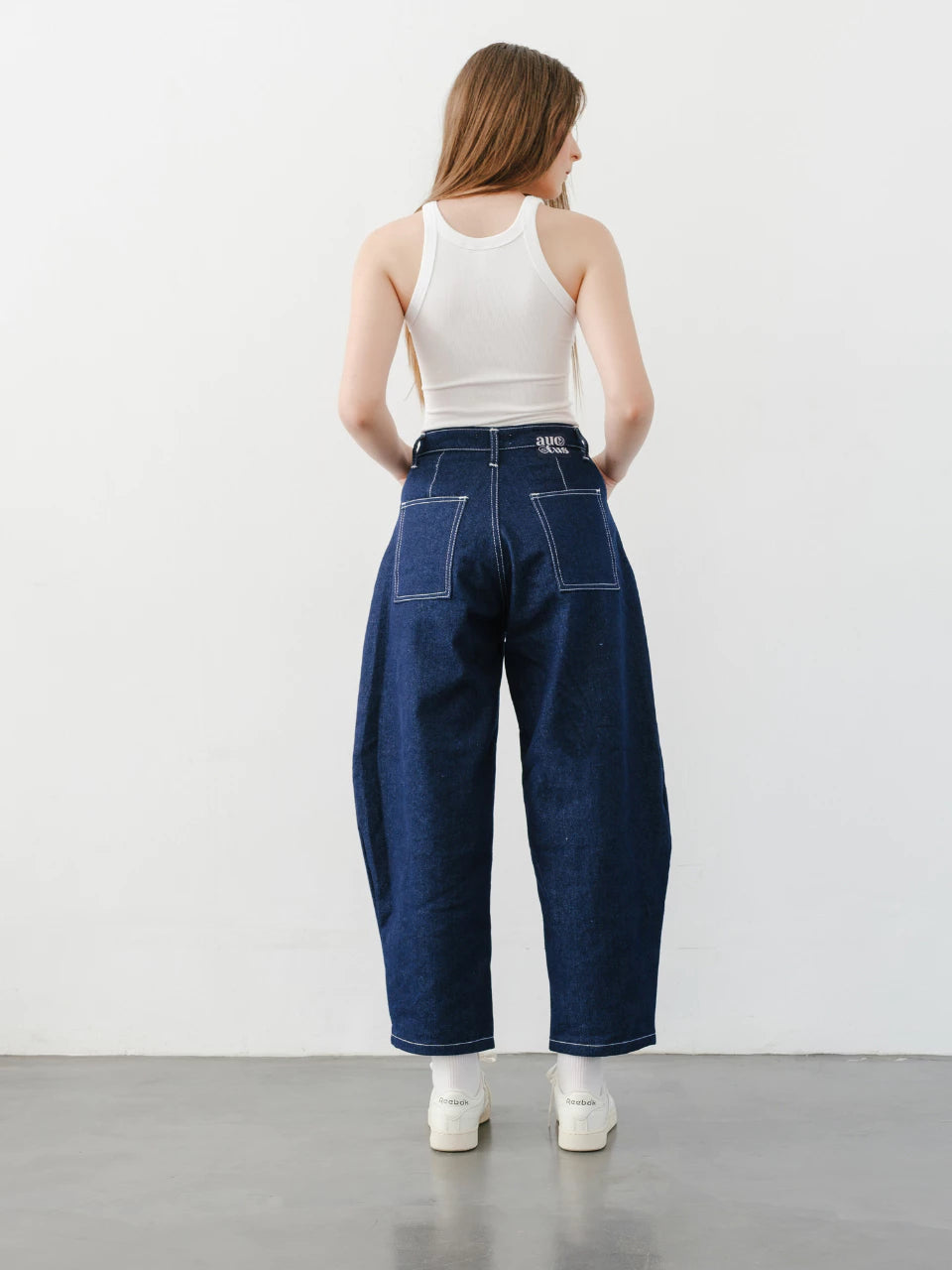 Arlo Barrel Denim Jeans Pants - The Auctus
