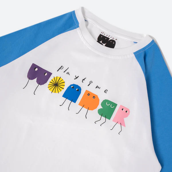 HGL Bambini - Sunny Play Raglan Neptune And Snow - Playtime Wonder