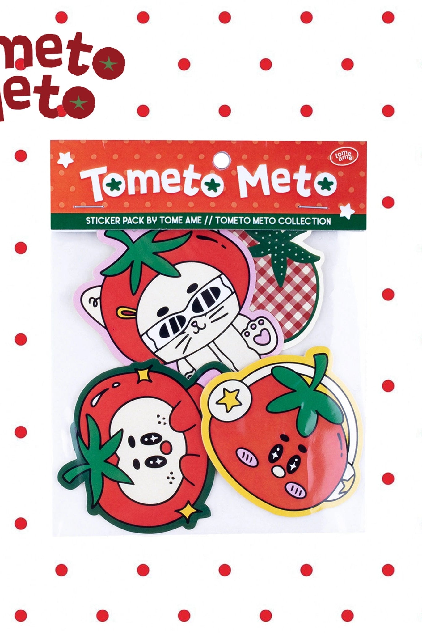 Sticker Pack Tometo Red - Tome Ame