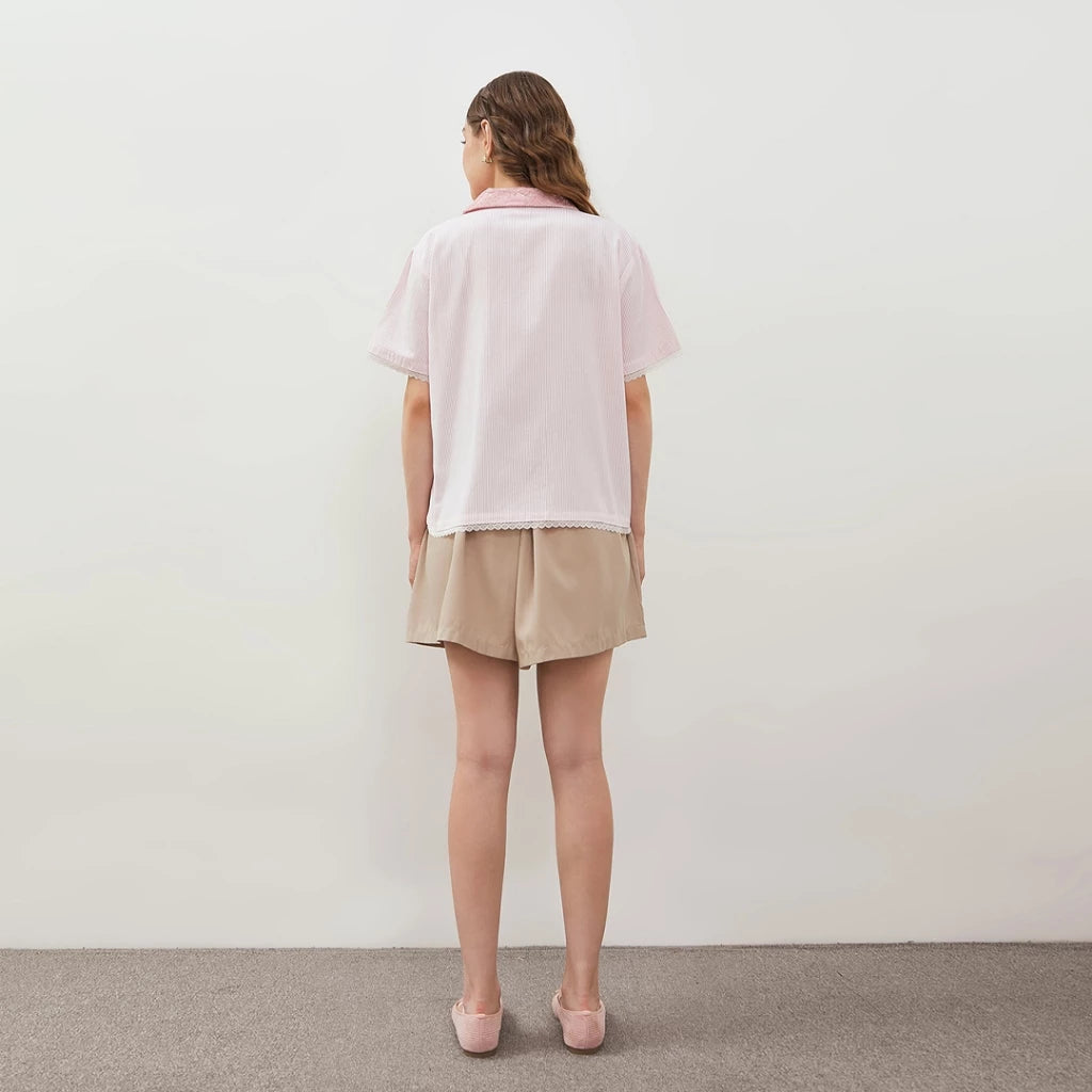 Aurora Shirt Pink - Curato Market