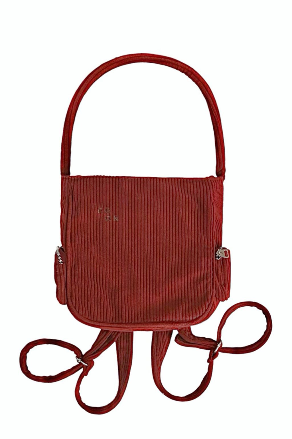 Backpres Mini Maroon Red Bag - Egon