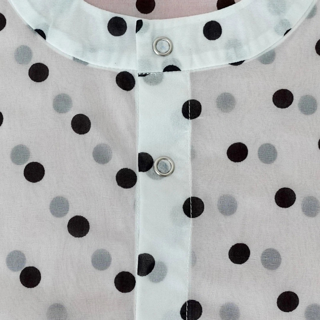 Polkadot Sheer Cardigan - Argyle & Oxford