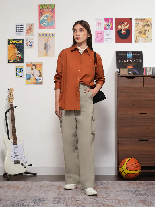 Cargo Pants Khaki - Thenblank
