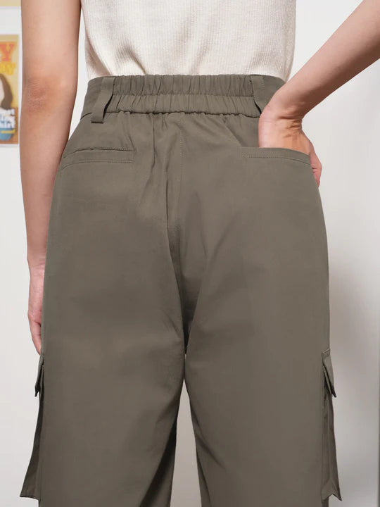 Cargo Pants Taupe - Thenblank