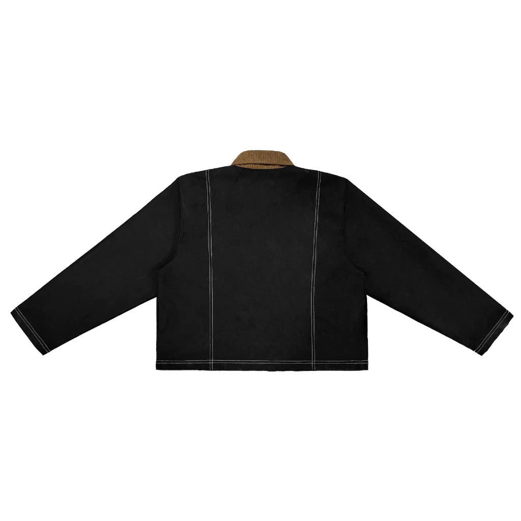 Contrast Stitch Workjacket Black Brown - Prelude Choir