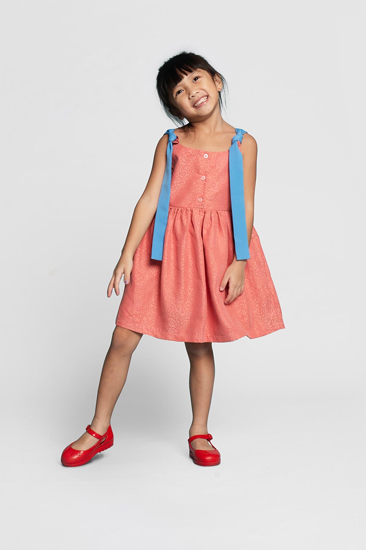 Coral Dress - Amber Kids