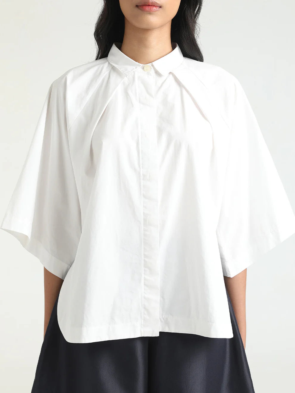 Djani Cotton Top No 2 White - Senses Dua