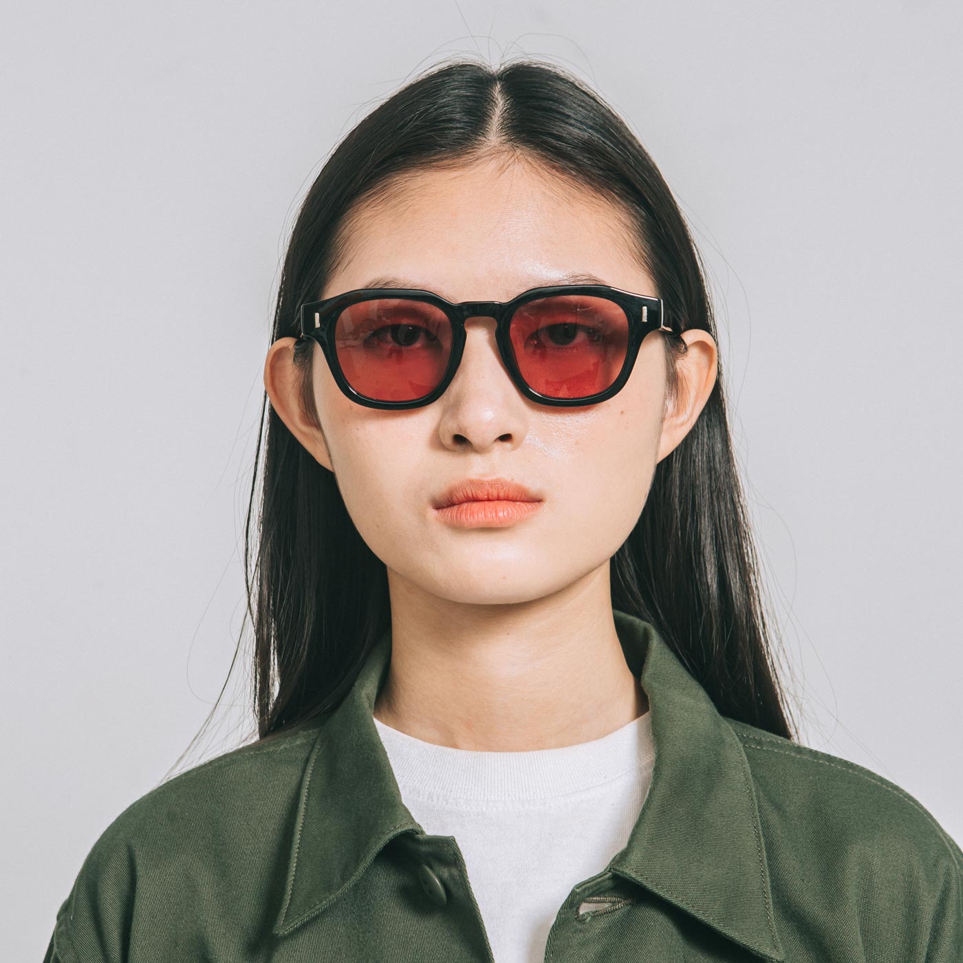 Acetate Courageous Hitam Original Lens - Cool Uncle
