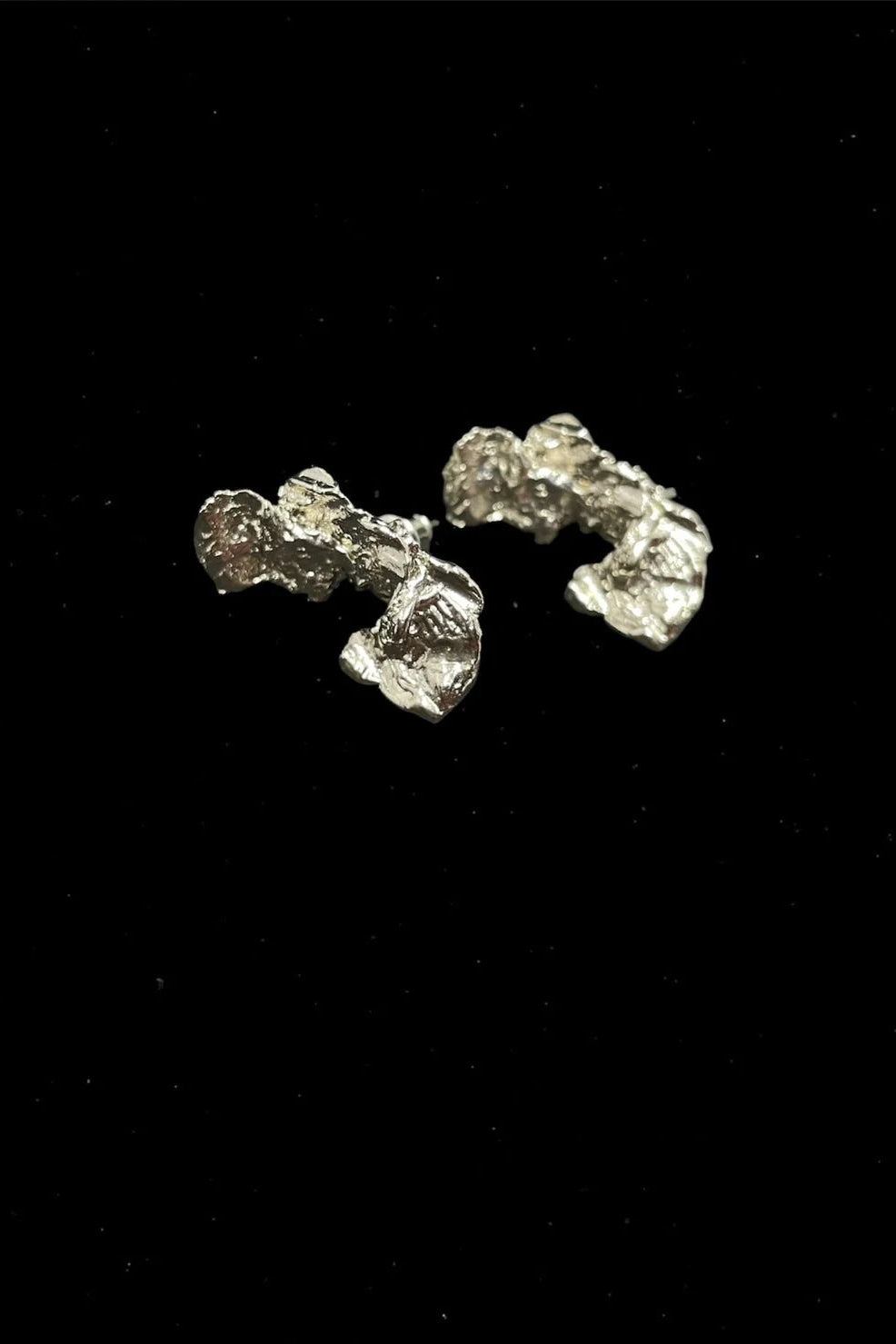Keping 02 Earrings Silver - Gelap Ruang Jiwa