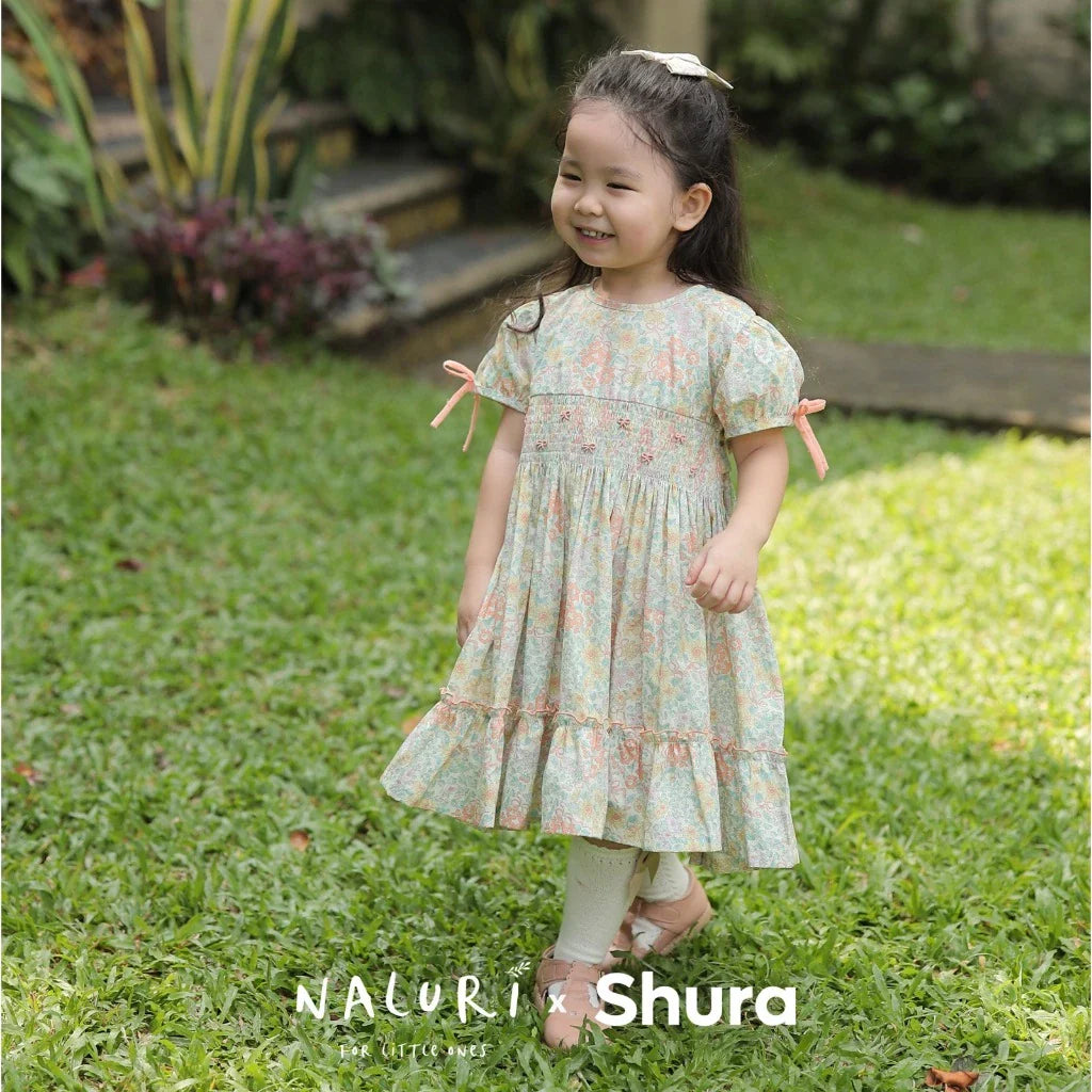 HGL Bmabini - Delisa Dress Green - Naluriforlittleones