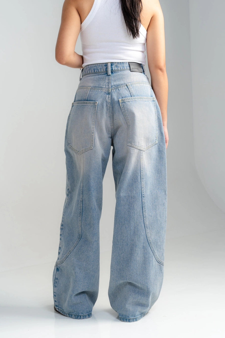 Boogie Loose Jeans Ice Blue - Ambra La Moda