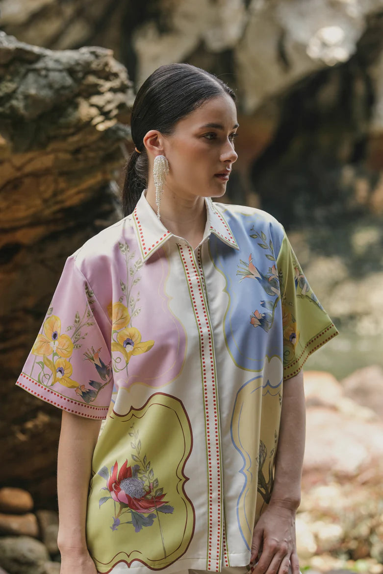 Sol Shirt Tealia Pastel - Kyrra