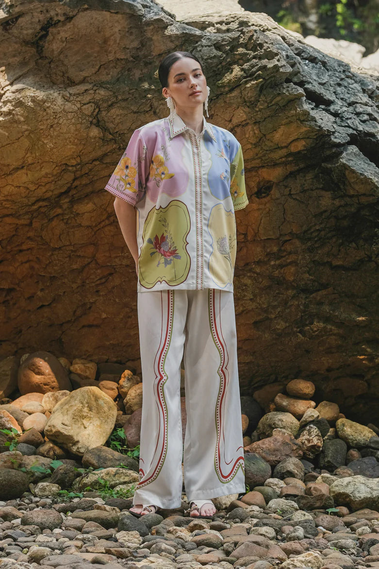 Sol Shirt Tealia Pastel - Kyrra