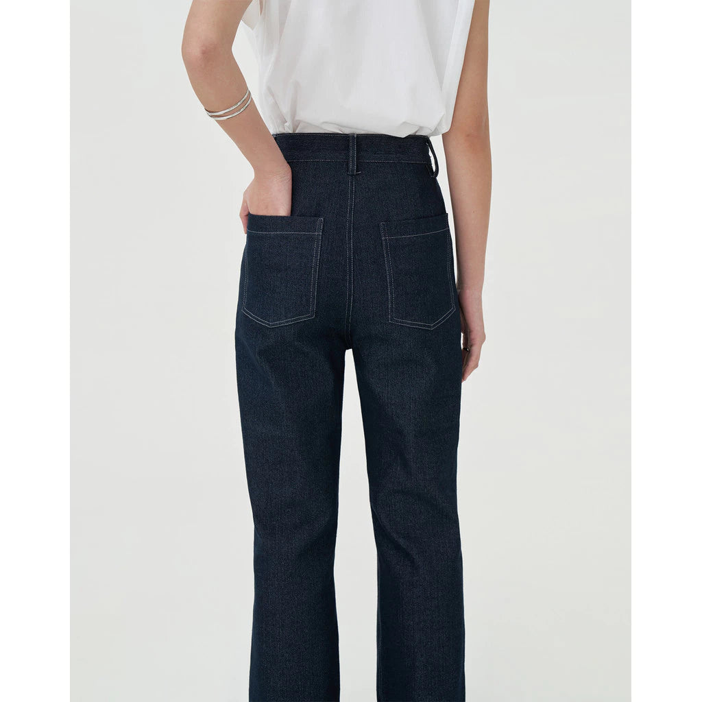 Damson Flare Pants - Acheté de Nous