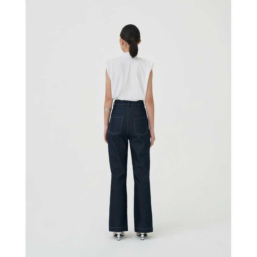 Damson Flare Pants - Acheté de Nous