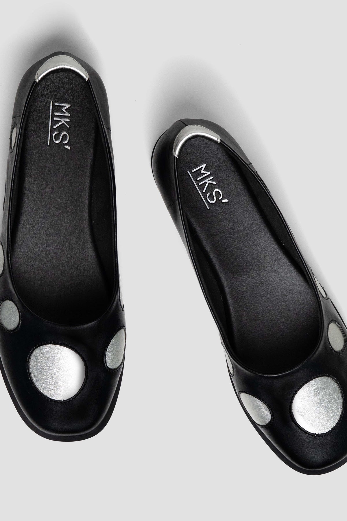 Dico Flat Silver - Mks Shoes