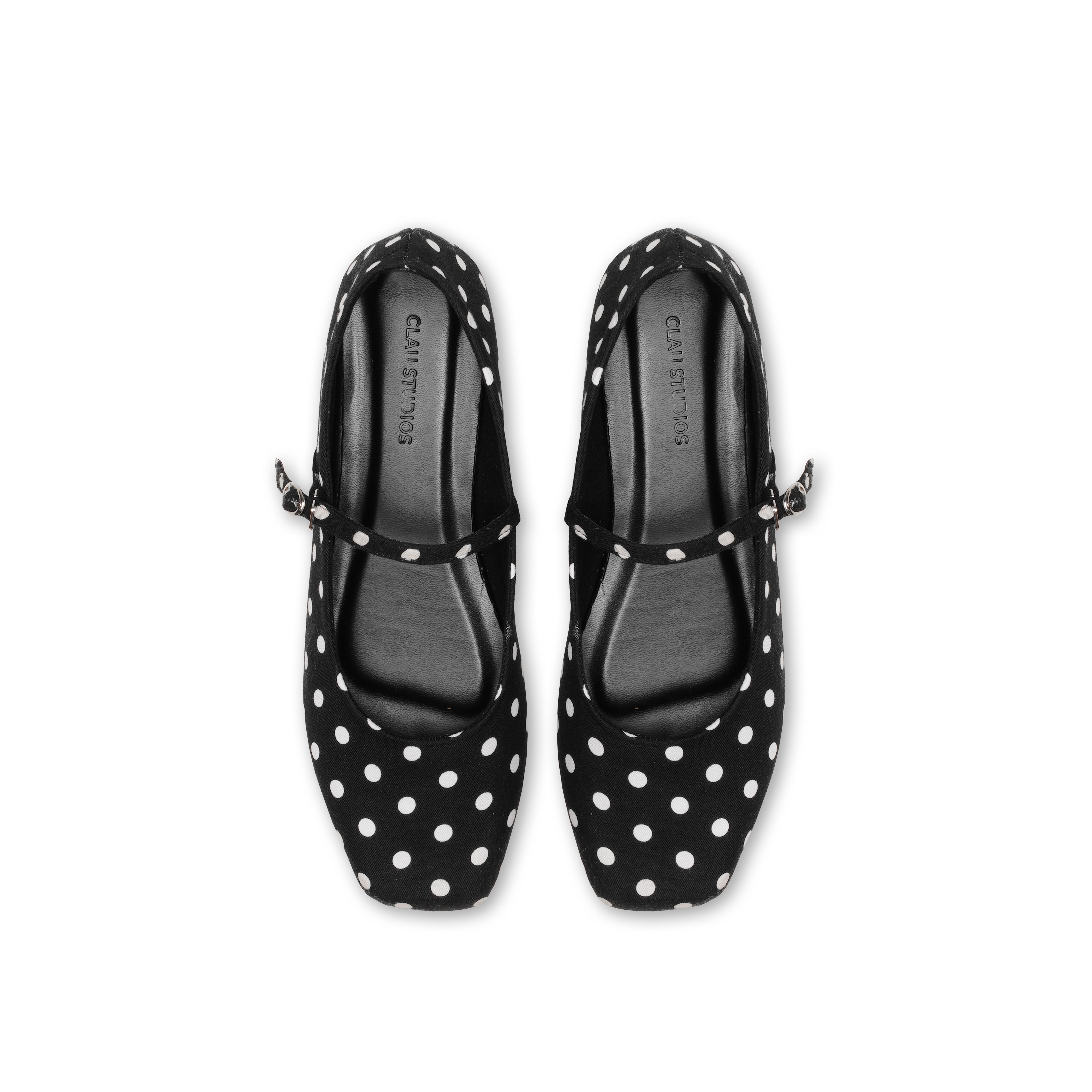 Dotte Polkadot Flat Noir - Clau Studios
