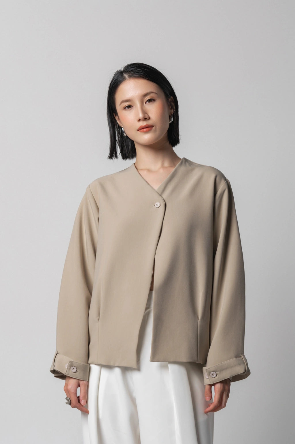 Seina Outer Khaki - Kajuaruna