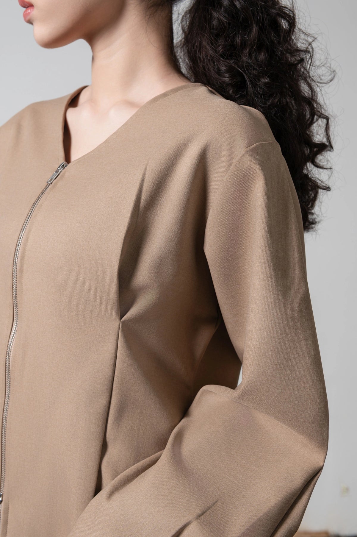 New Sabi Blouse Khaki - Kajuaruna