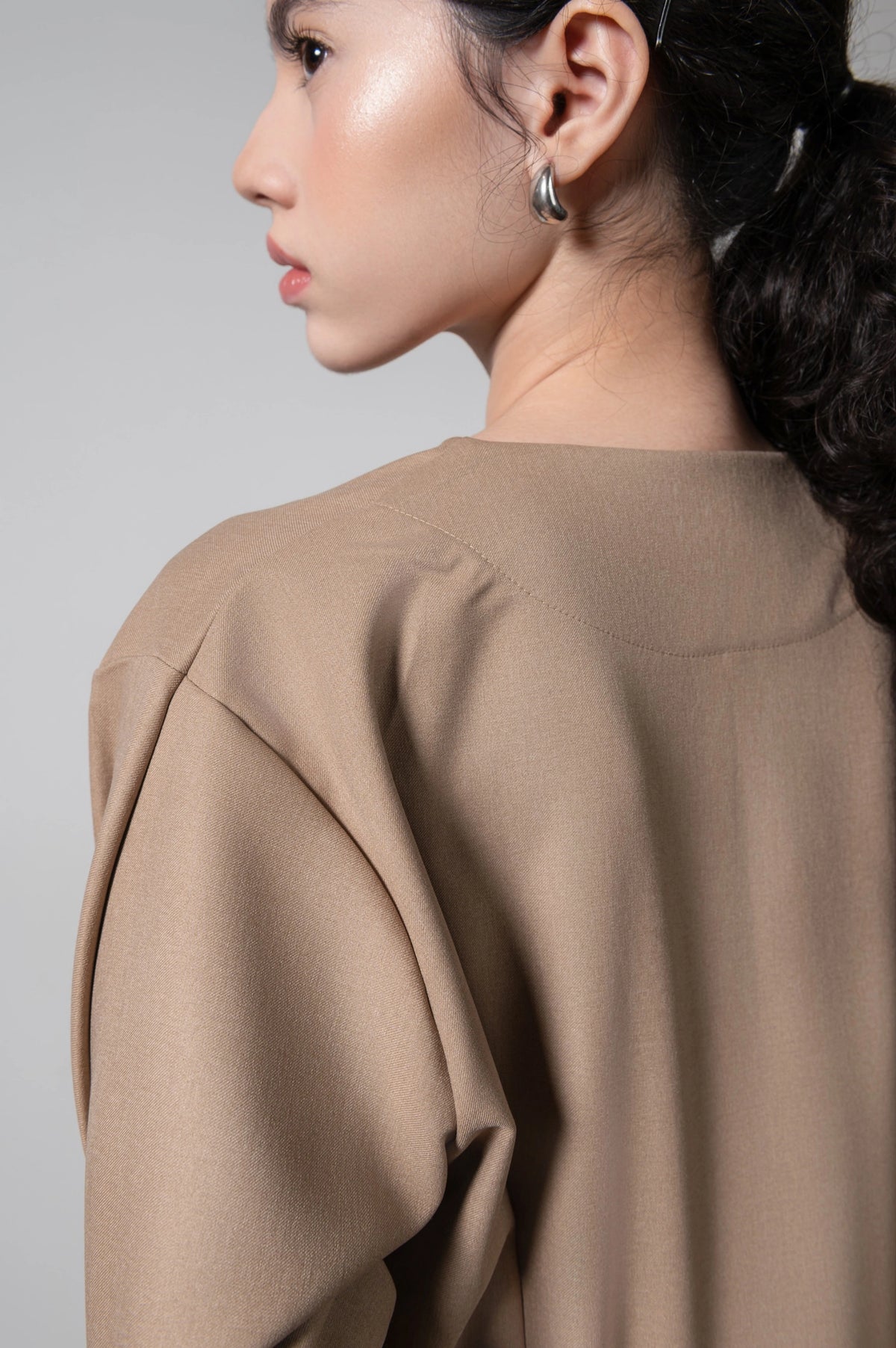 New Sabi Blouse Khaki - Kajuaruna