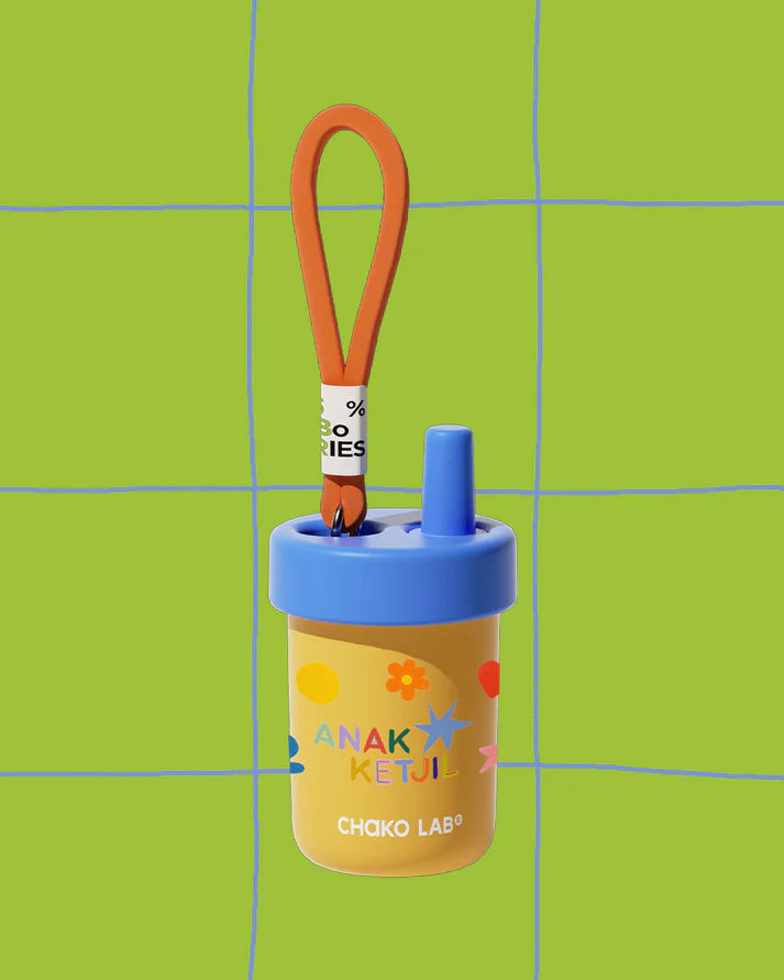 HGL Bambini - X CHako Lab Reusable Bottle (485ml) - Anak Ketjil