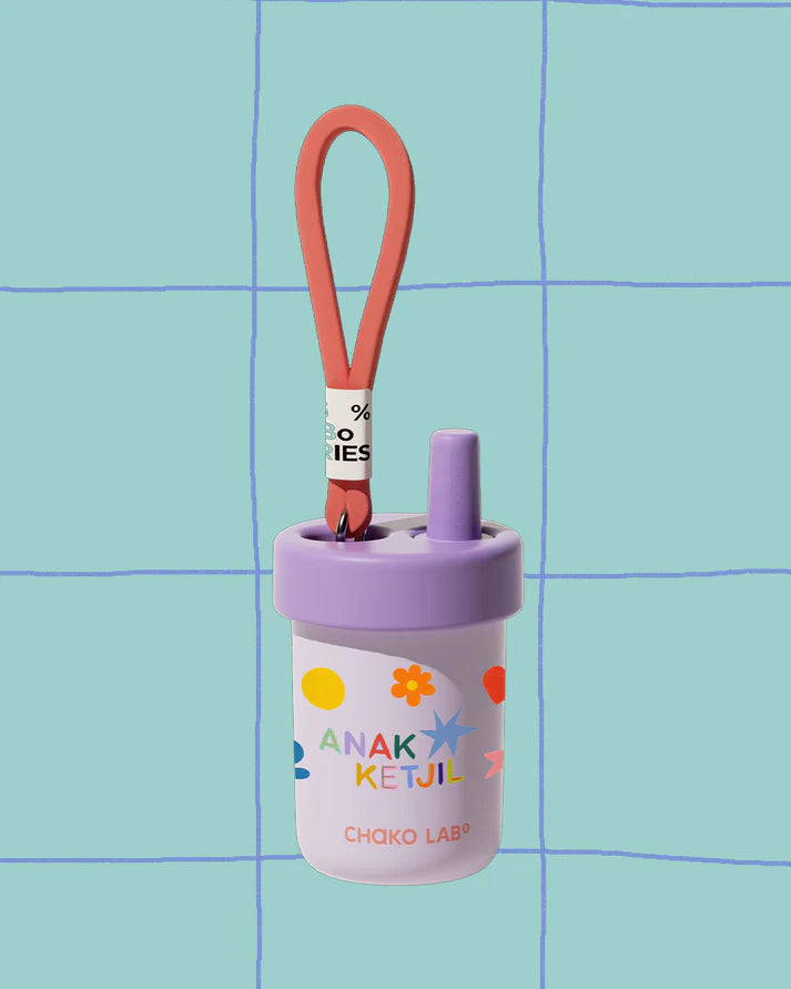 HGL Bambini - X CHako Lab Reusable Bottle (485ml) - Anak Ketjil