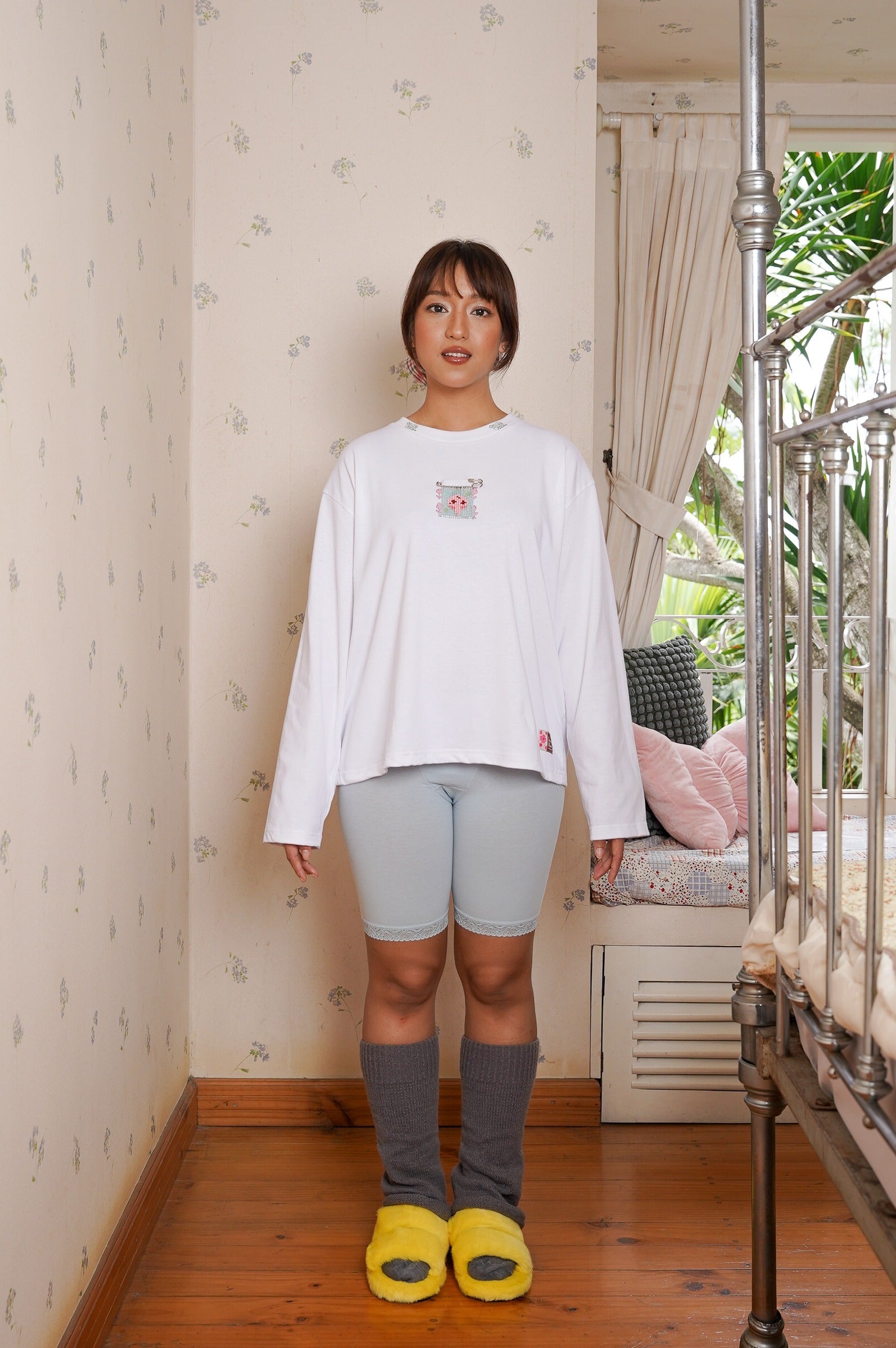 Bello Snail - Long Sleeve White - Hintuturo