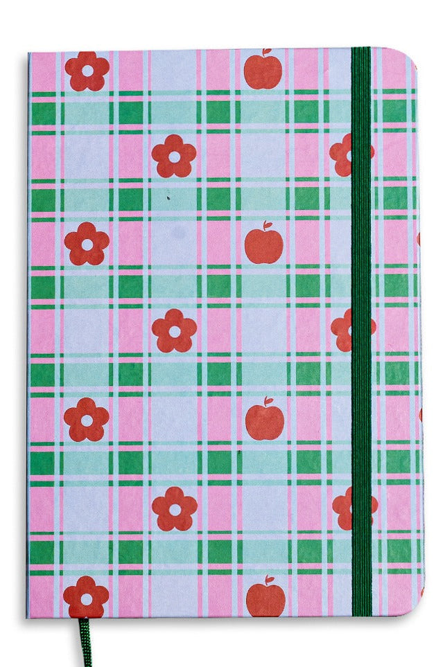 Nana's Garden Green Notebook - Dotted Paper - Hintuturo