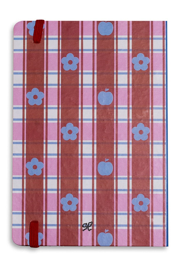 Nana's Garden Red Notebook - Blank Paper - Hintuturo