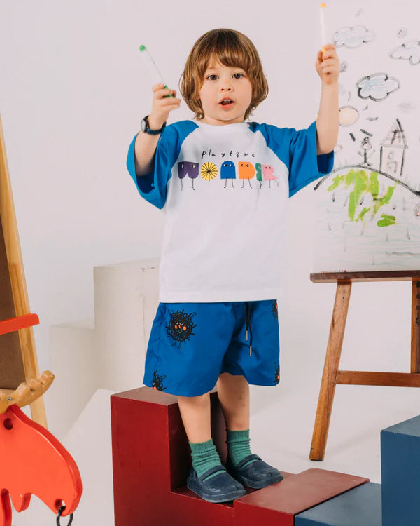 HGL Bambini - Sunny Play Raglan Neptune And Snow - Playtime Wonder