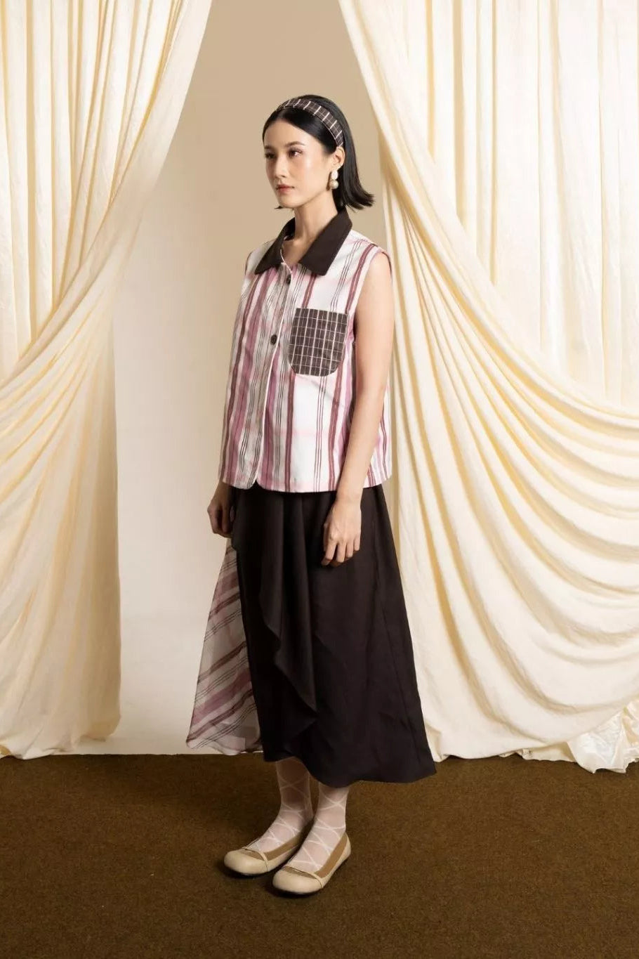 Gémeaux Lume Top Vest Pink - LR Studio