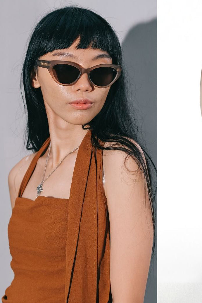 Acetate Goldie Black Lens - Cool Uncle