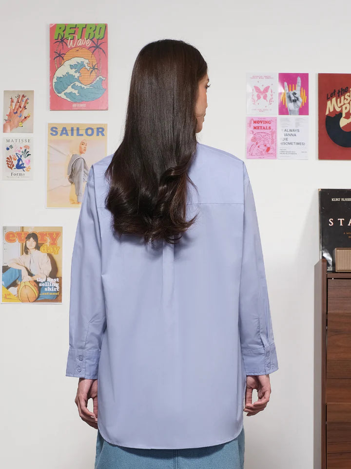 Groovy Shirt Lilac - Thenblank