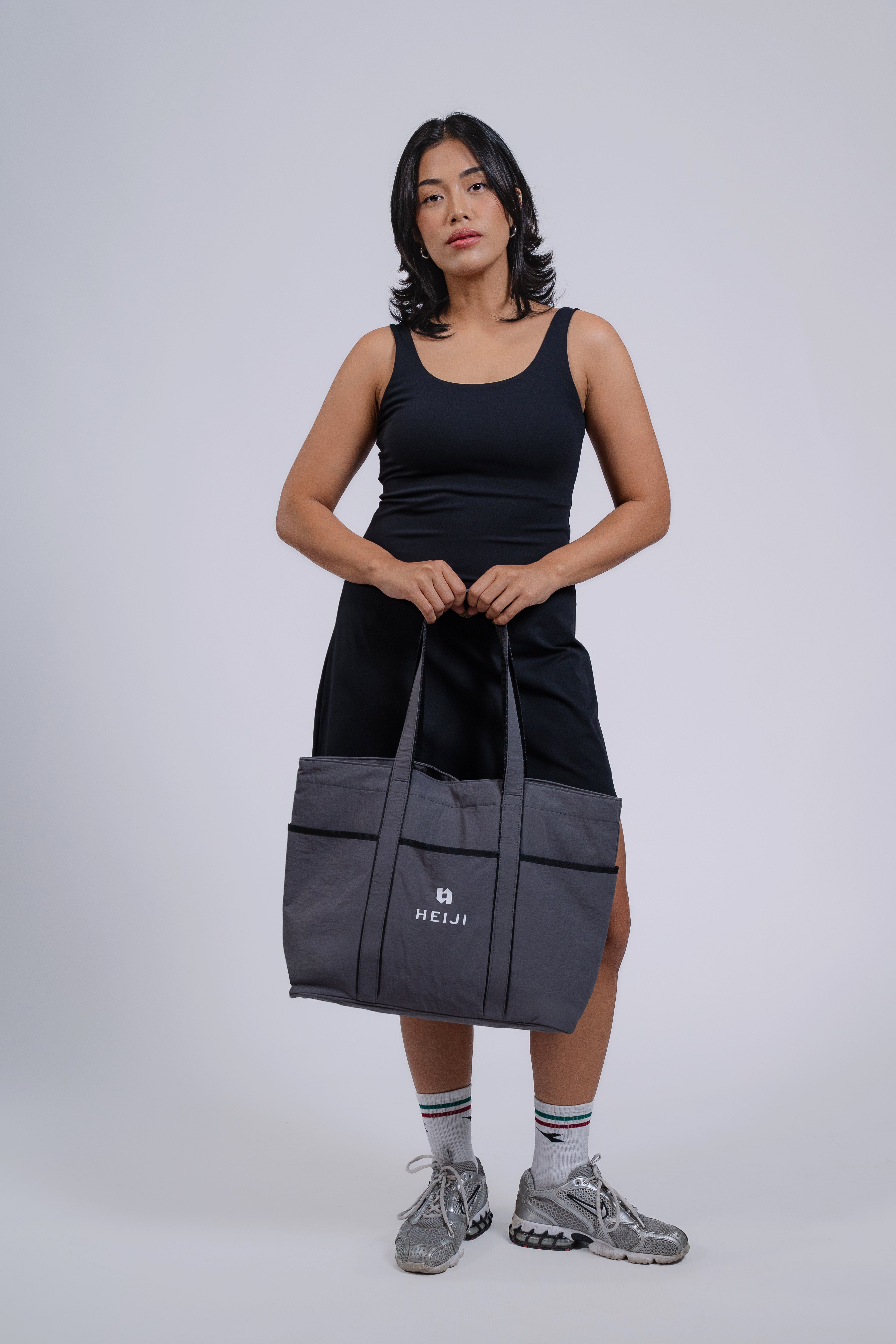 Softcarry Tote Bag Grey - Heiji Active