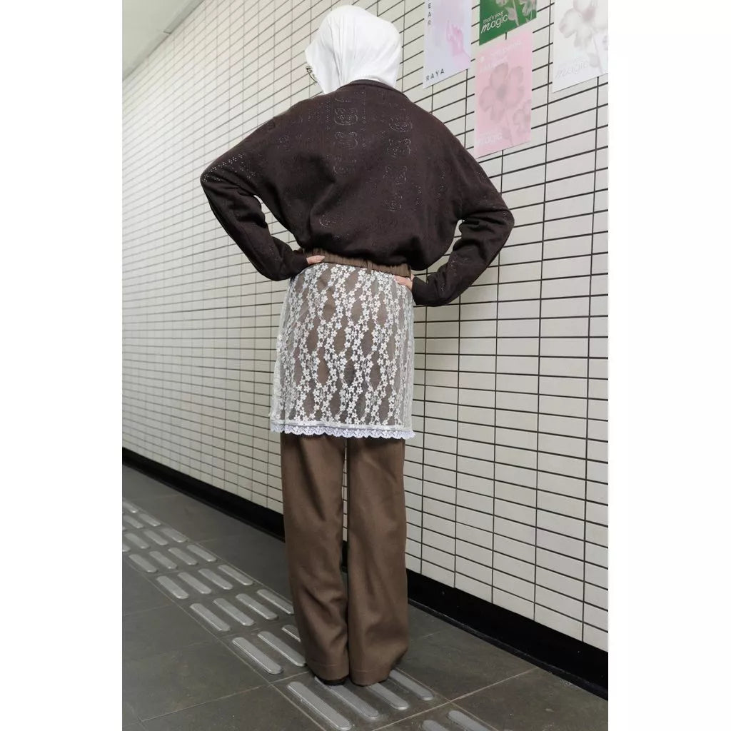 Hinata Pants Brown - Tome Ame