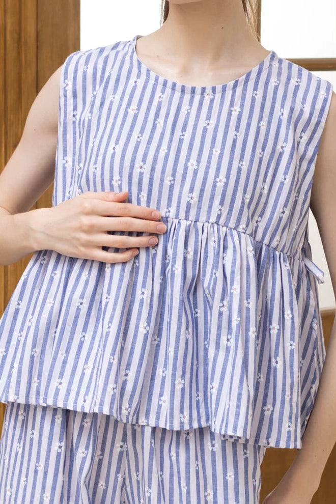 Colette Vest Dark Blue - Saya Saya
